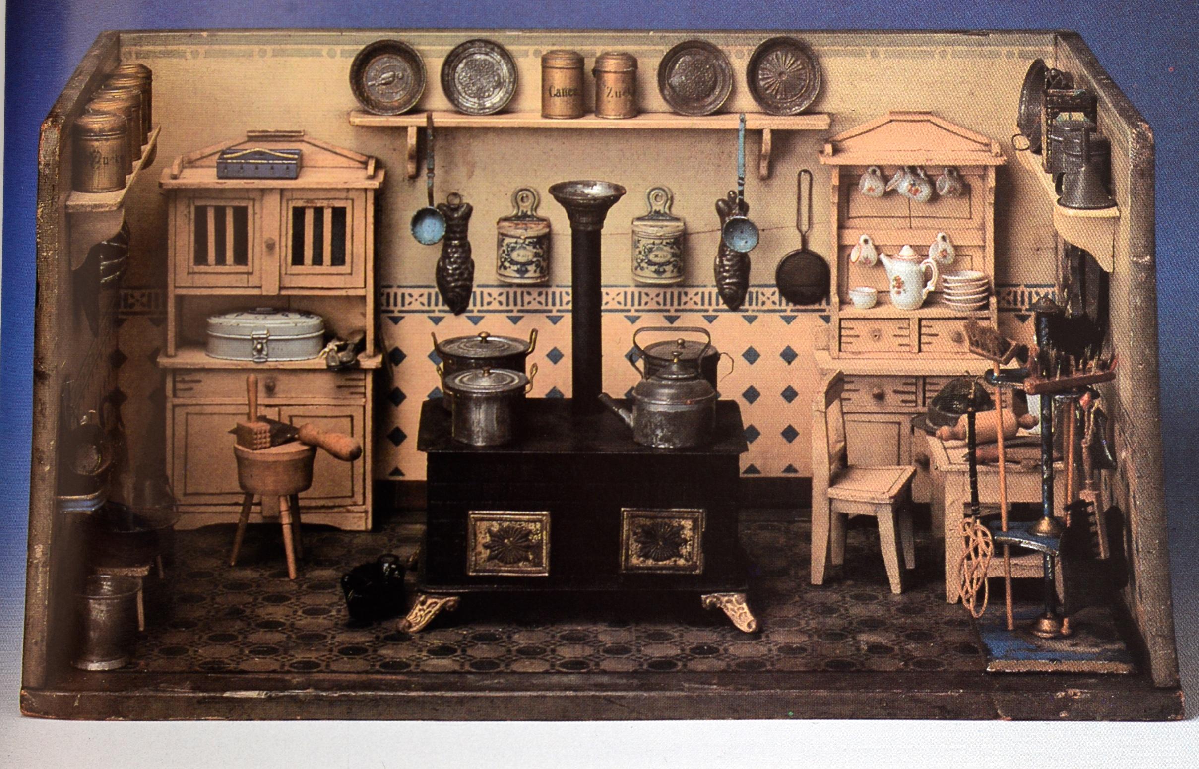 Doll Kitchens, 1800-1980 by Eva Stille, First Edition For Sale 4