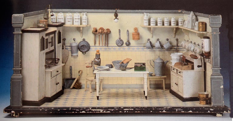 Doll Kitchens, 1800-1980 by Eva Stille, First Edition For Sale at