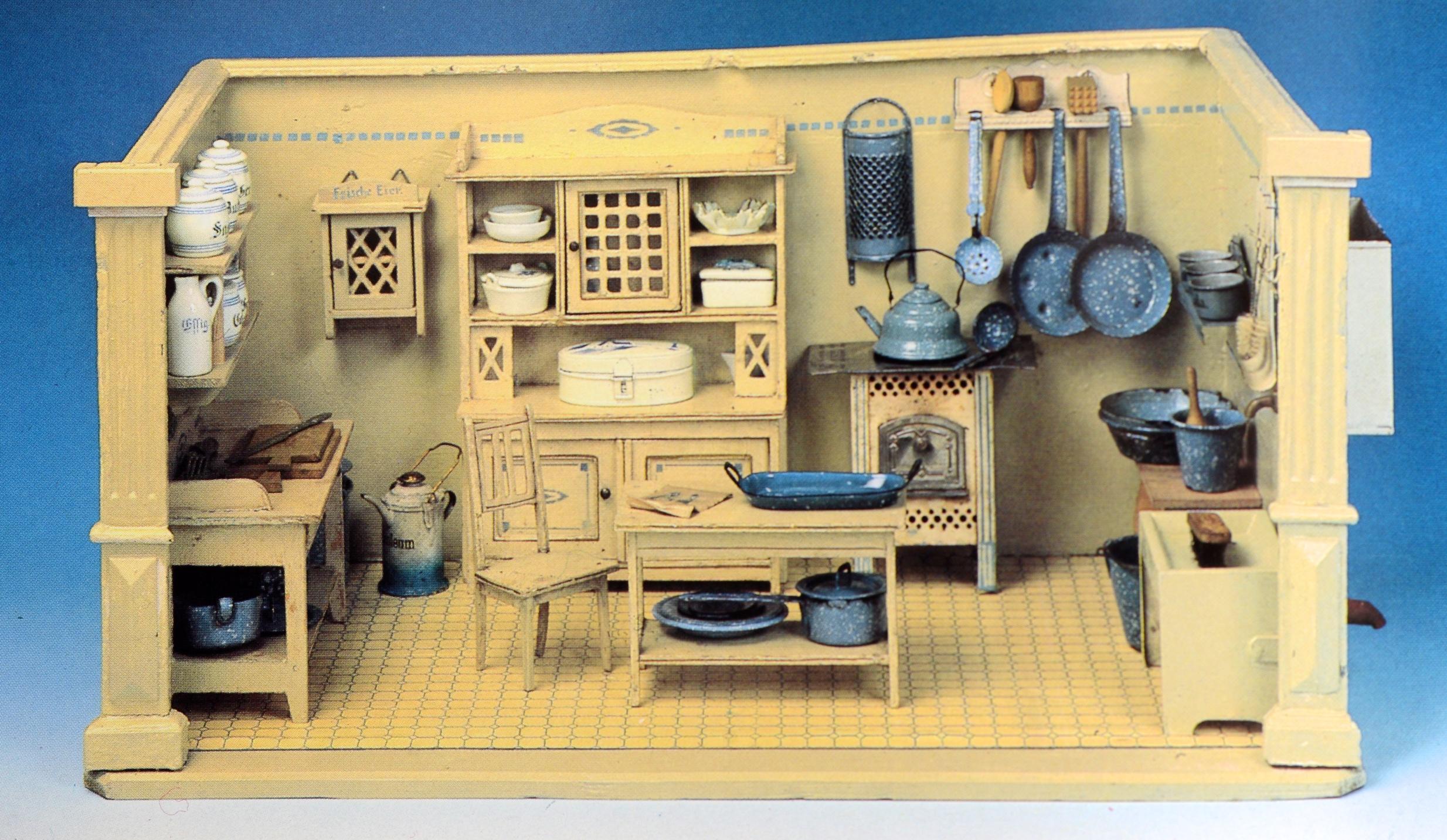 Doll Kitchens, 1800-1980 by Eva Stille, First Edition For Sale 7