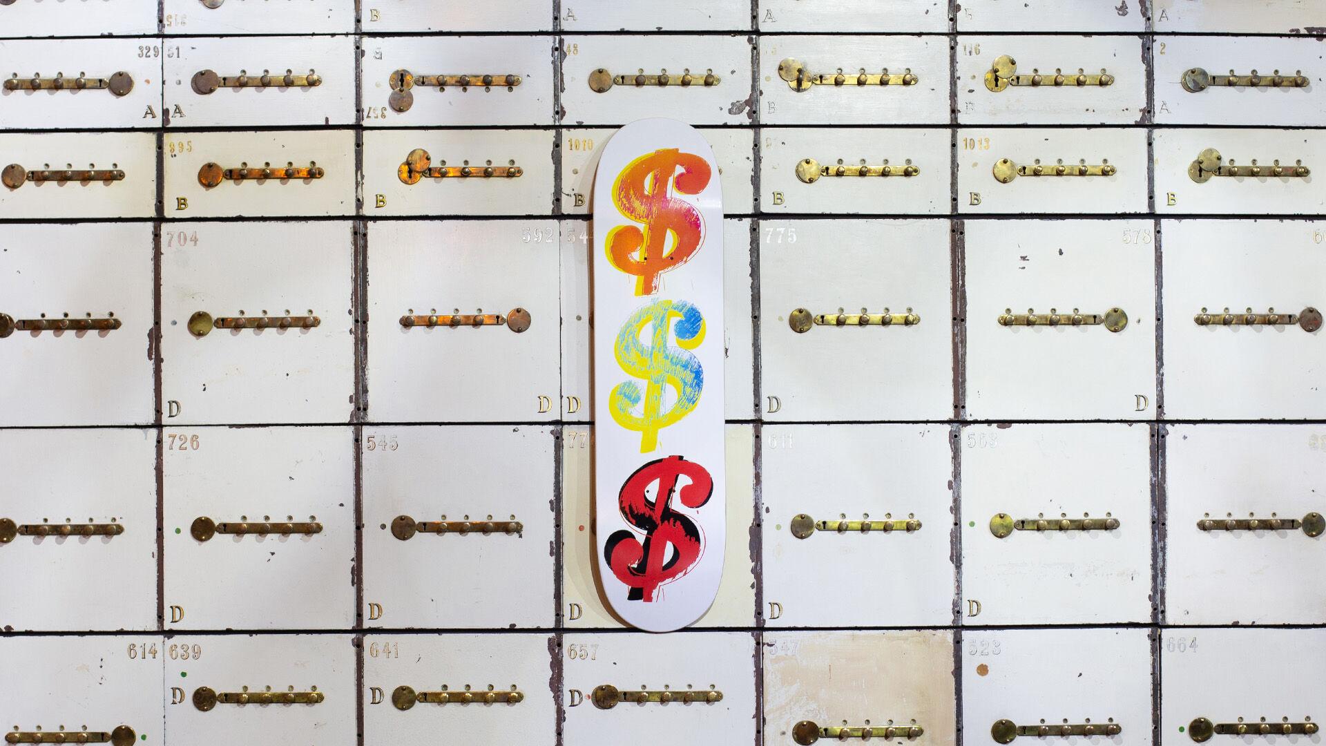 andy warhol dollar sign