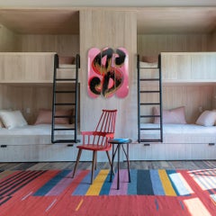 Dollar Sign (Pink) by Andy Warhol Skateboard Deck Triptych