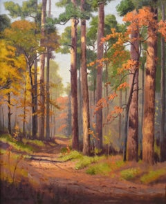 "LONG LEAF PINE"  EAST TEXAS DOLLIE NABINGER (1905-1988)