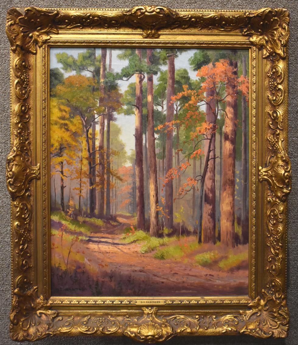 "LONG LEAF PINE"  EAST TEXAS DOLLIE NABINGER (1905-1988)