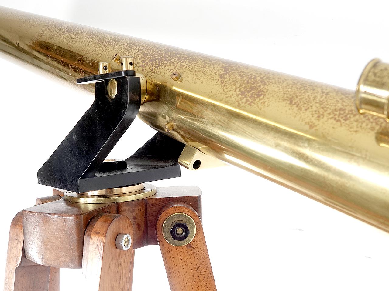 Brass Dollond and Company Telescope with Tripod and Case , London