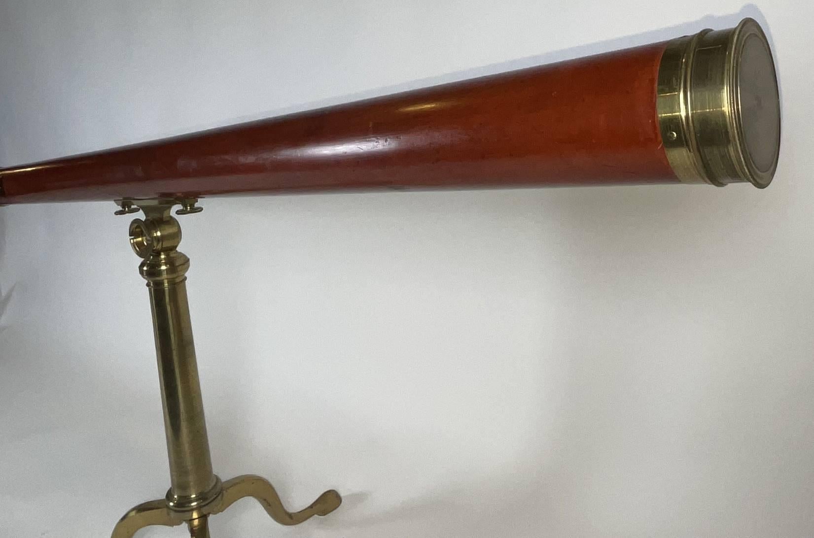 Telescope de Londres sur trépied en vente 1