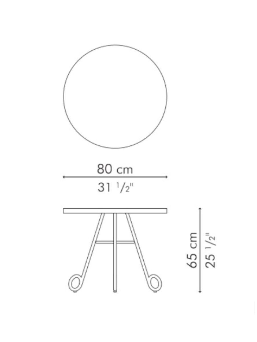 Modern Dolly Bistro Table by Kenneth Cobonpue For Sale