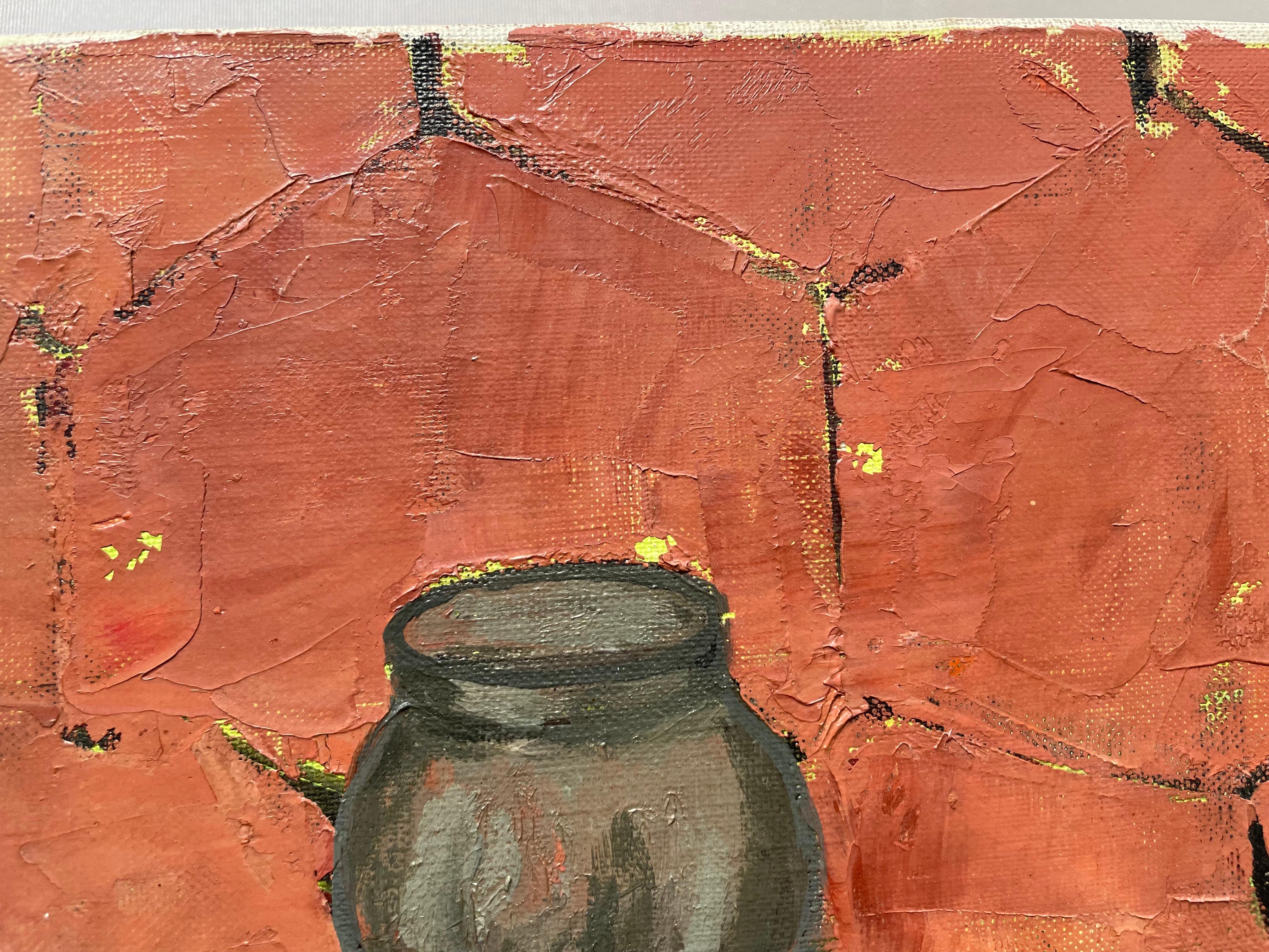 Dolly Davis, Still Life With Shellfish, Oil On Canvas, Large Format For Sale 9