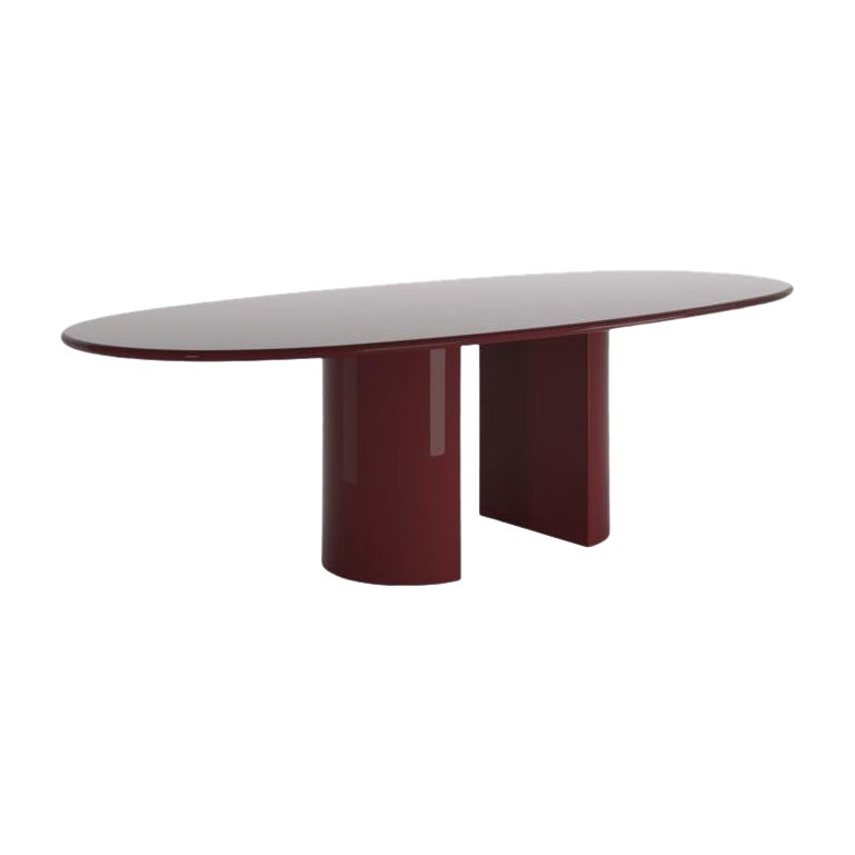 Dolmen Color Small Table in lacquer by Giulio Cappellini for Cappellini