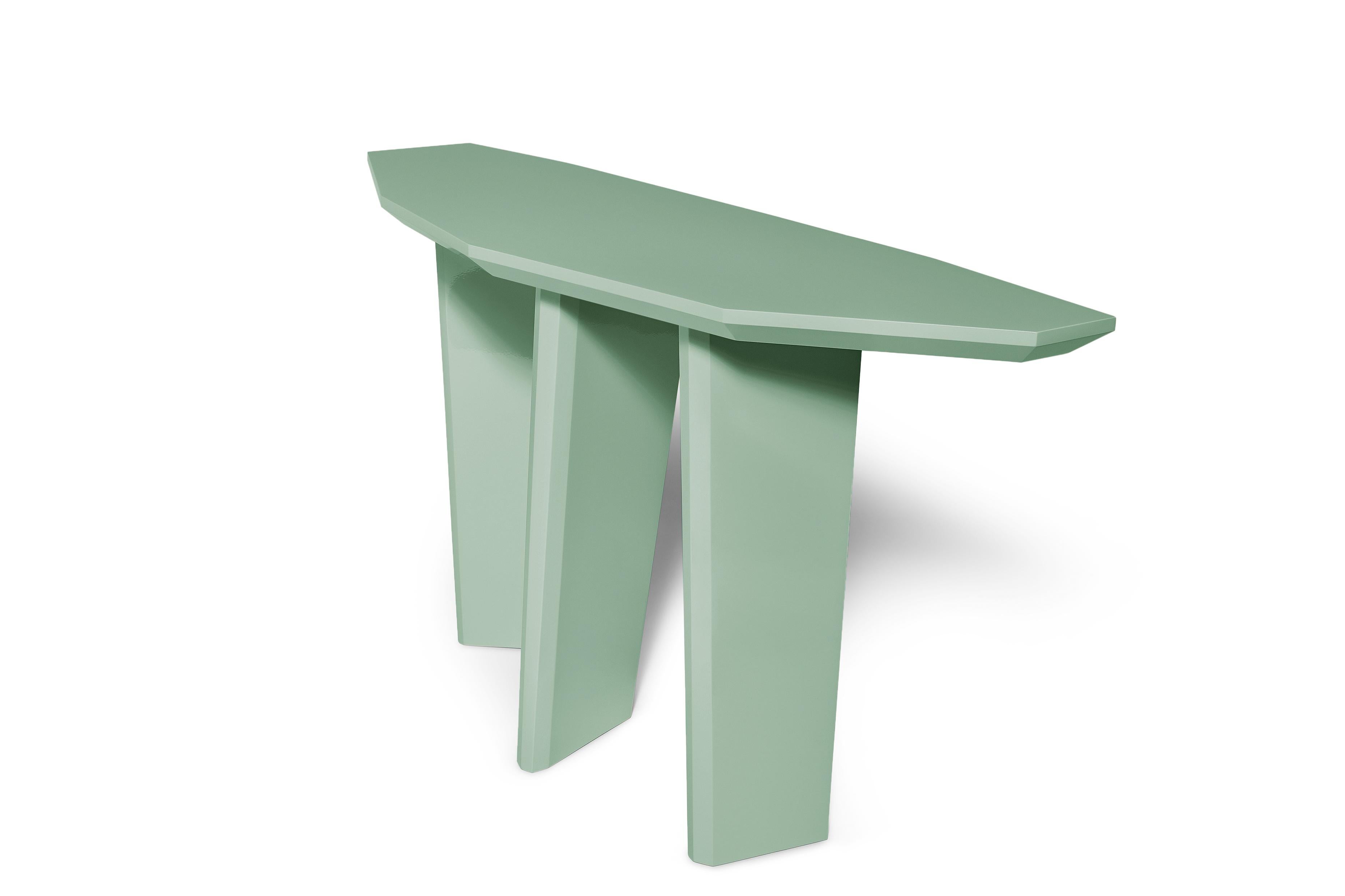Post-Modern Dolmen Console by Ginger & Jagger For Sale