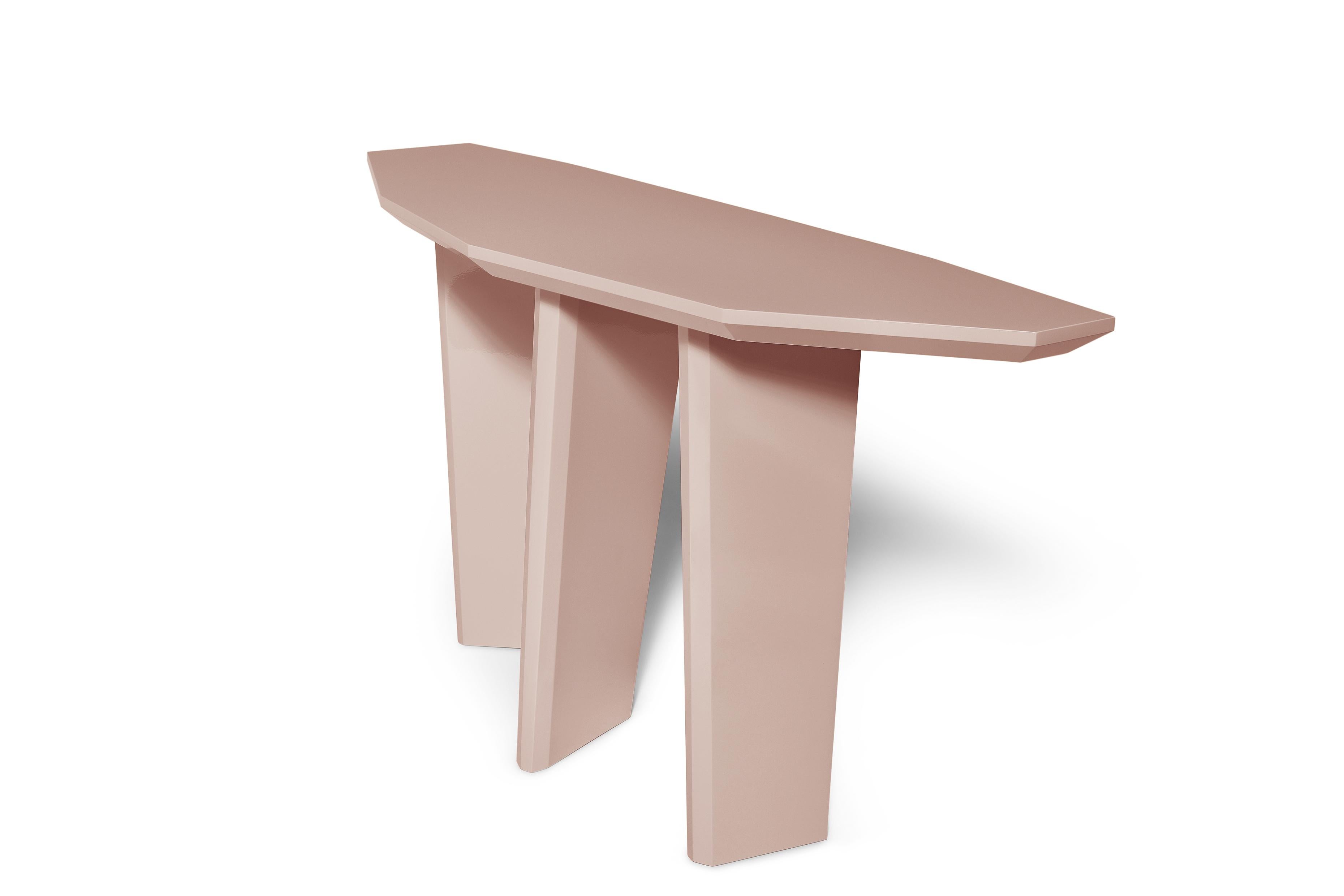 Post-Modern Dolmen Console by Ginger & Jagger For Sale