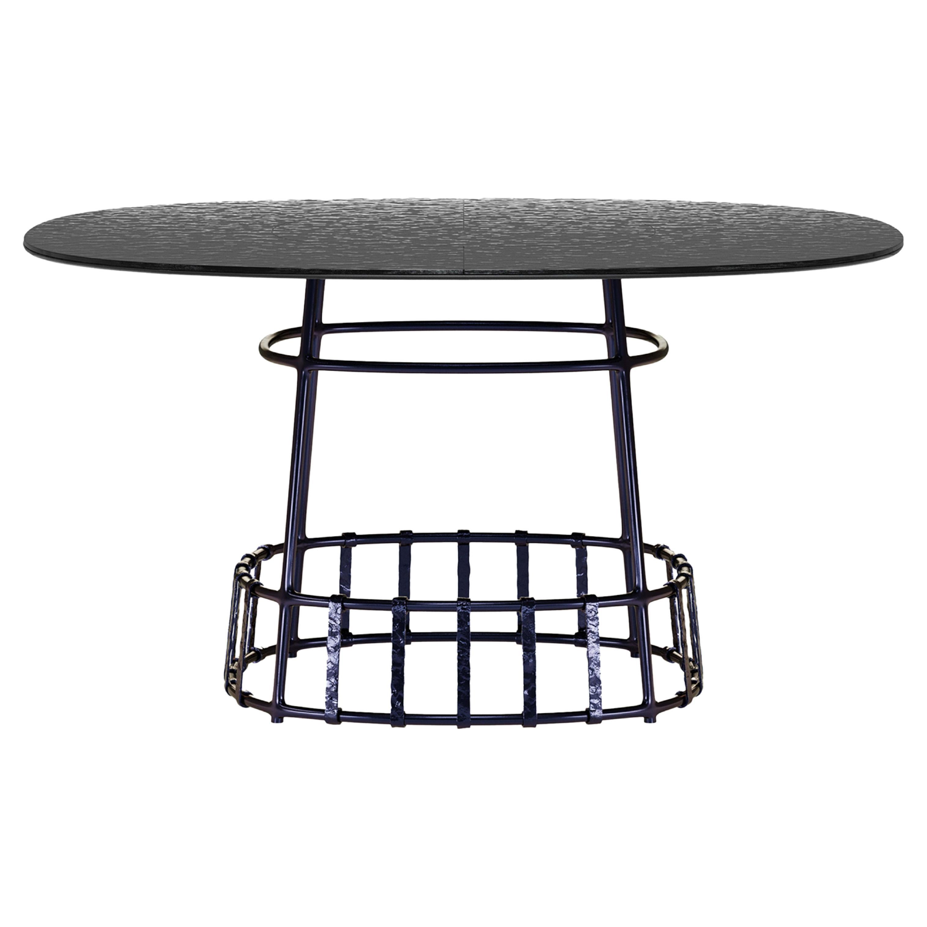 Dolmen Square Dining Table by Margherita Rui For Sale