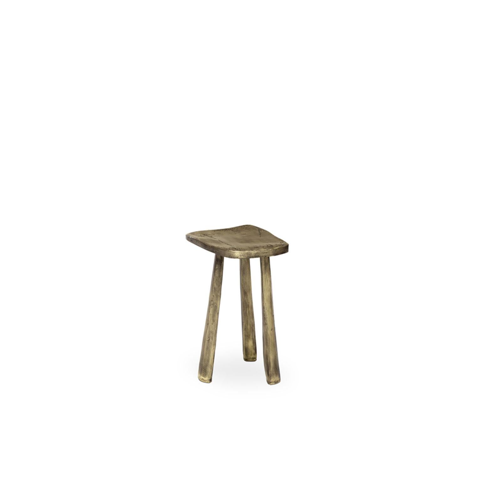 brass leg stool