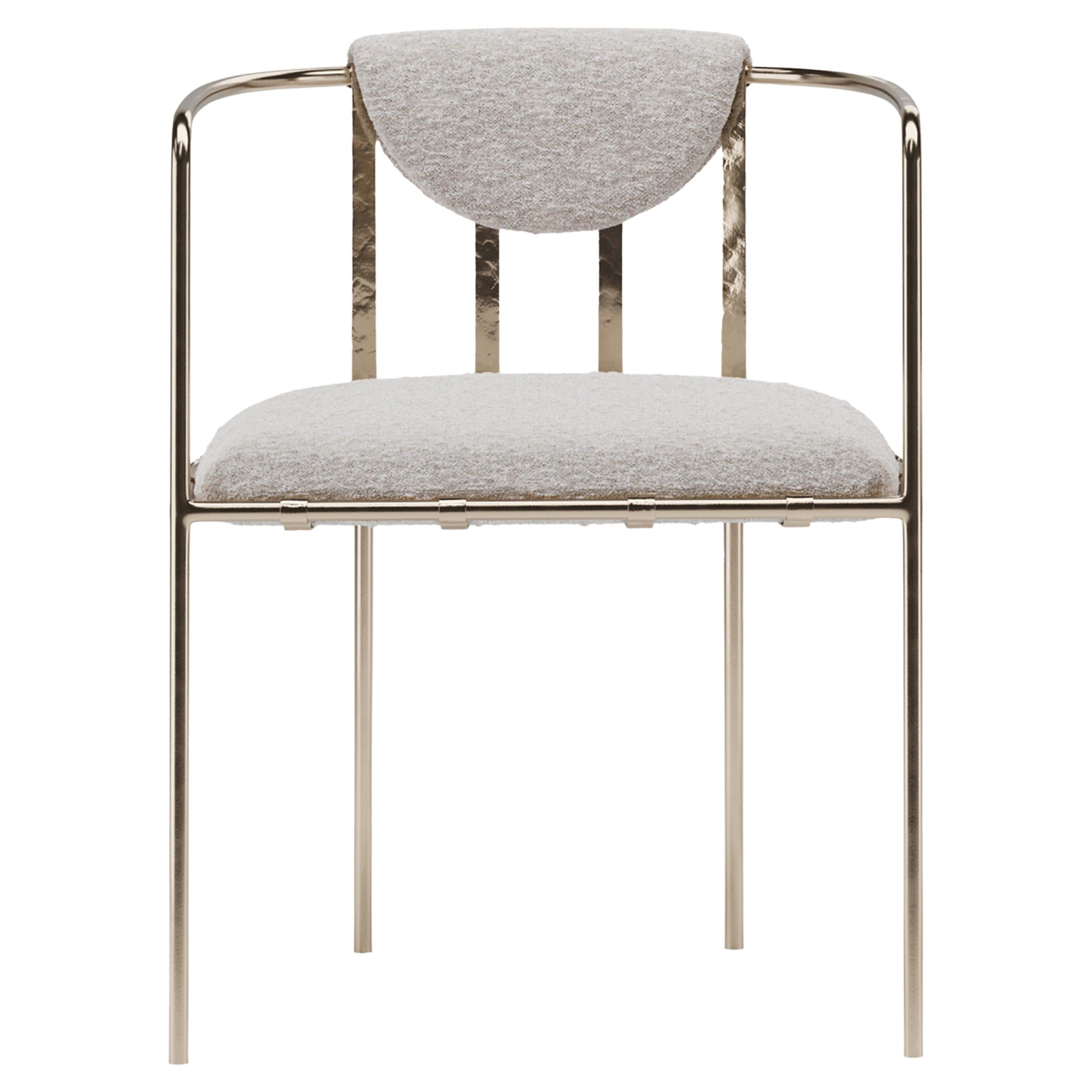 Dolmen White Chair by Margherita Rui For Sale