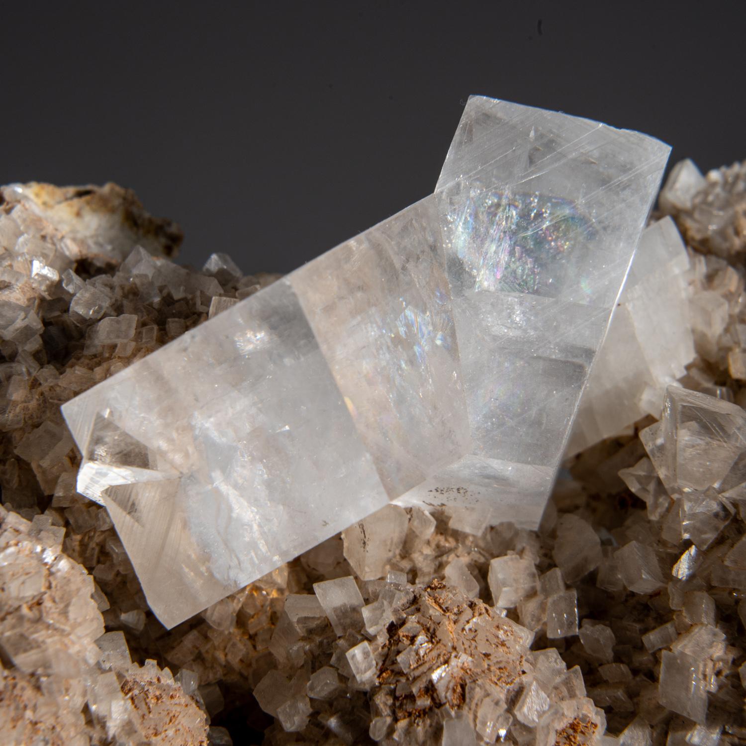 Crystal Dolomite from Asturreta Quarry, Eugui District, Navarra Province, Spain For Sale