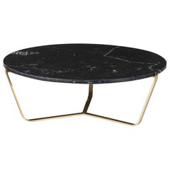 Dolomiti Marquina Marble Low Coffee Table