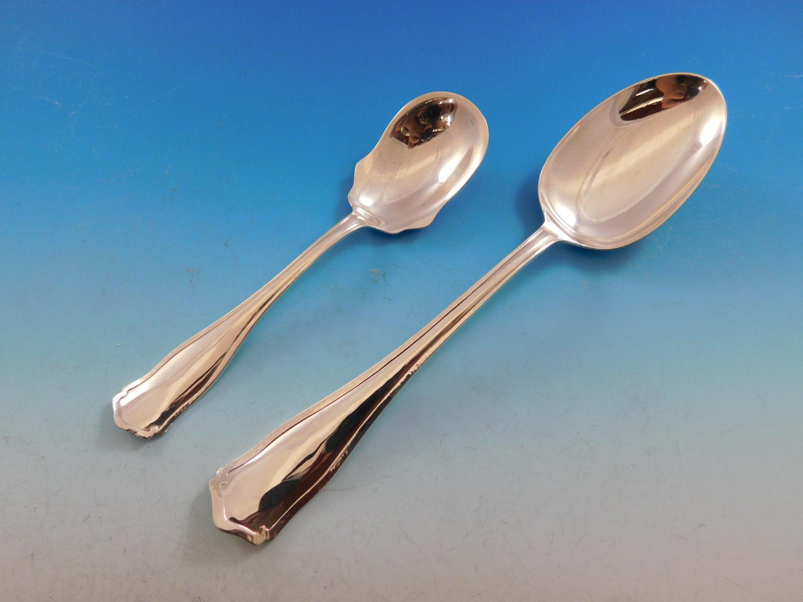 Dolores by Shreve Sterling Silver Flatware Set for 12 Service 77 Pieces Dinner 2