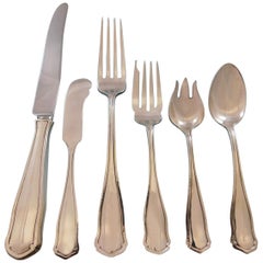 Dolores by Shreve Sterling Silver Flatware Set for 12 Service 77 Pieces Dinner