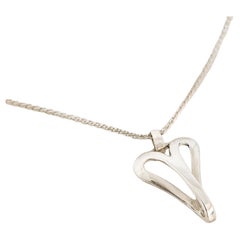 Collana con cuore di Dolores Ortega in argento sterile