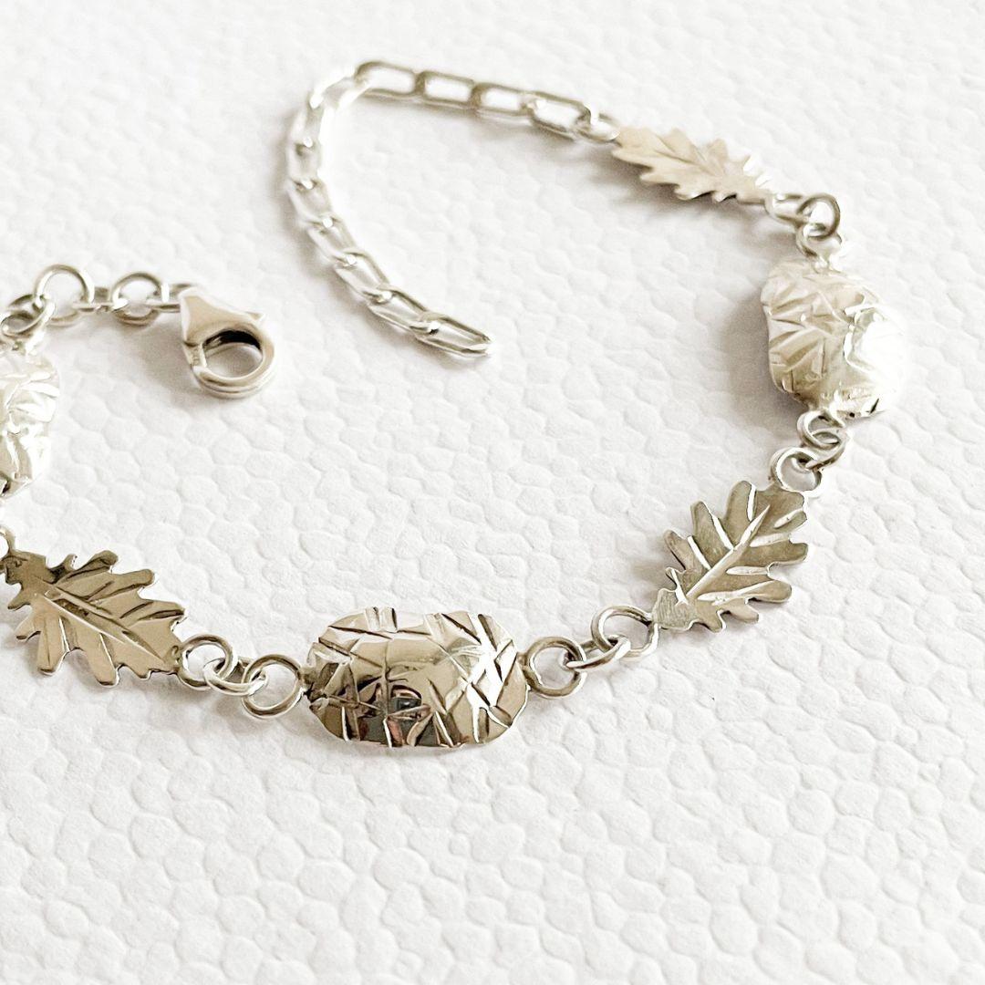 Dolores Ortega 'Symbiosis Truffles Collection' Bracelet in 925 Sterling Silver For Sale 1