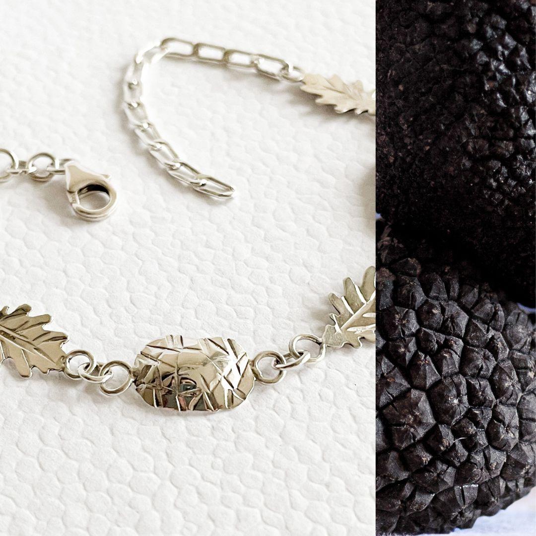 Dolores Ortega 'Symbiosis Truffles Collection' Bracelet in 925 Sterling Silver For Sale 3