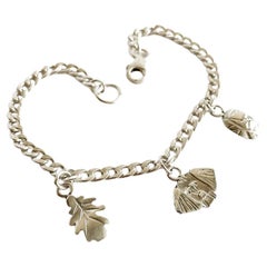 Dolores Ortega 'Truffle Hunt Moment' Charm Bracelet in 925 Sterling Silver