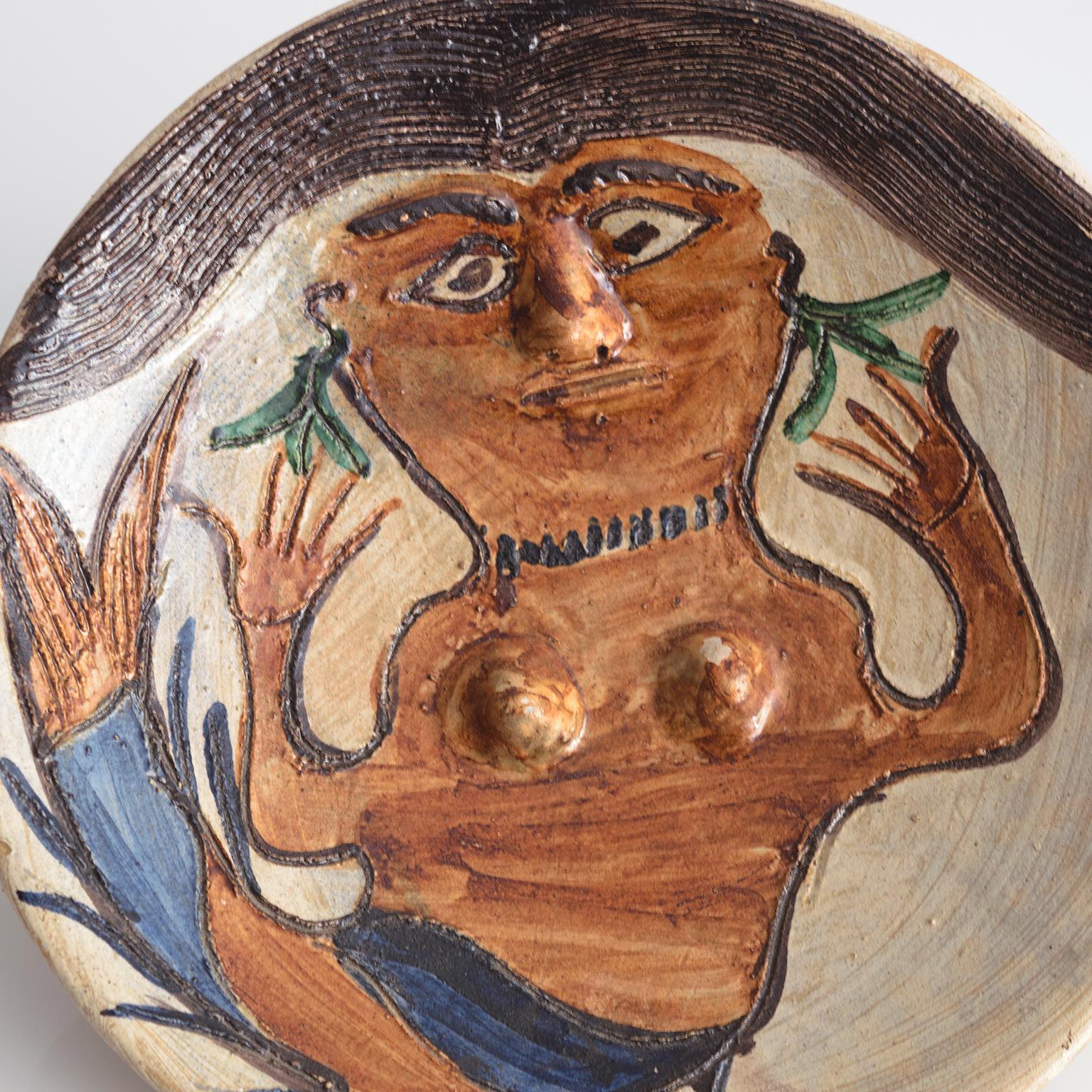 Dolores Porras, Mermaid Bowls, Santa Maria Atzompa, Oaxaca, Mexico, '2 Pieces' 6