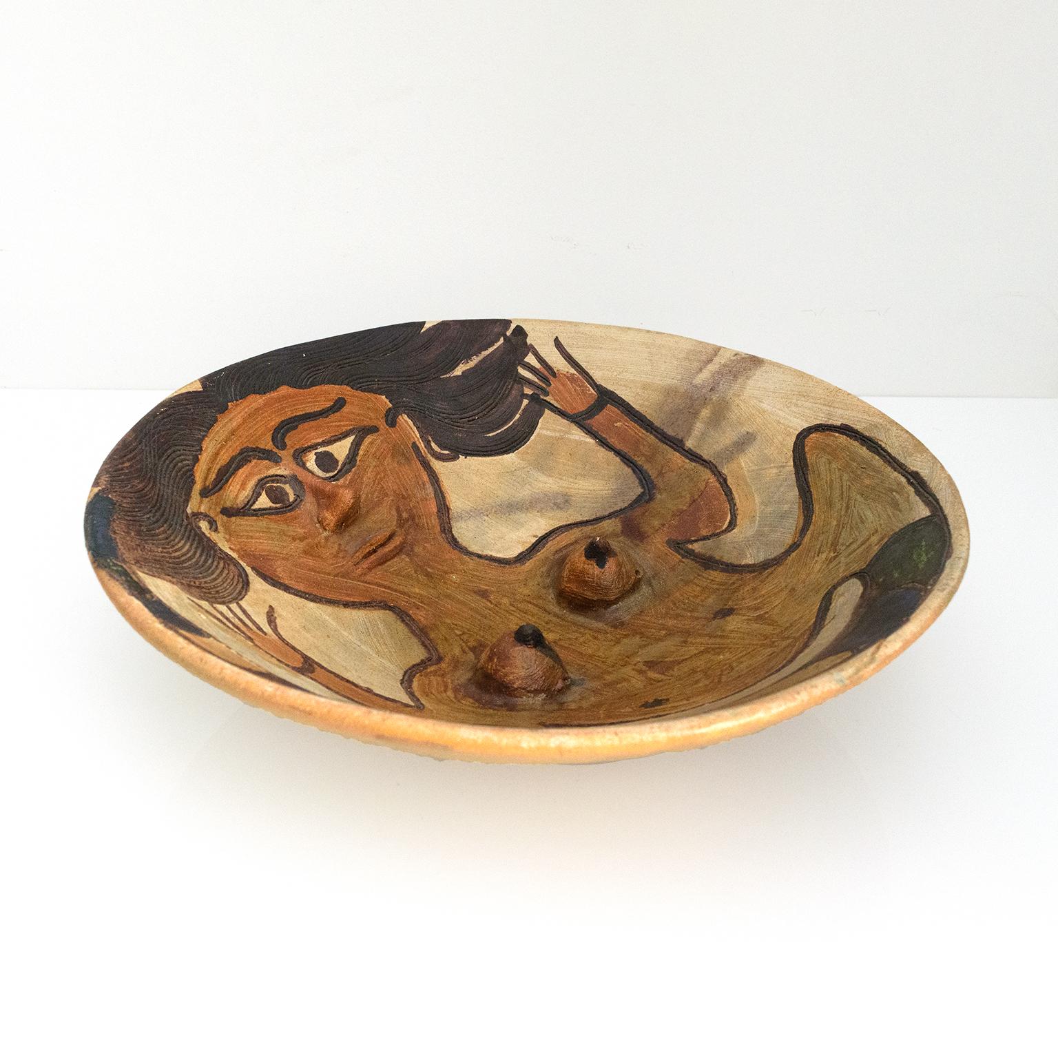 Dolores Porras, Mermaid Bowls, Santa Maria Atzompa, Oaxaca, Mexico, '2 Pieces' 1