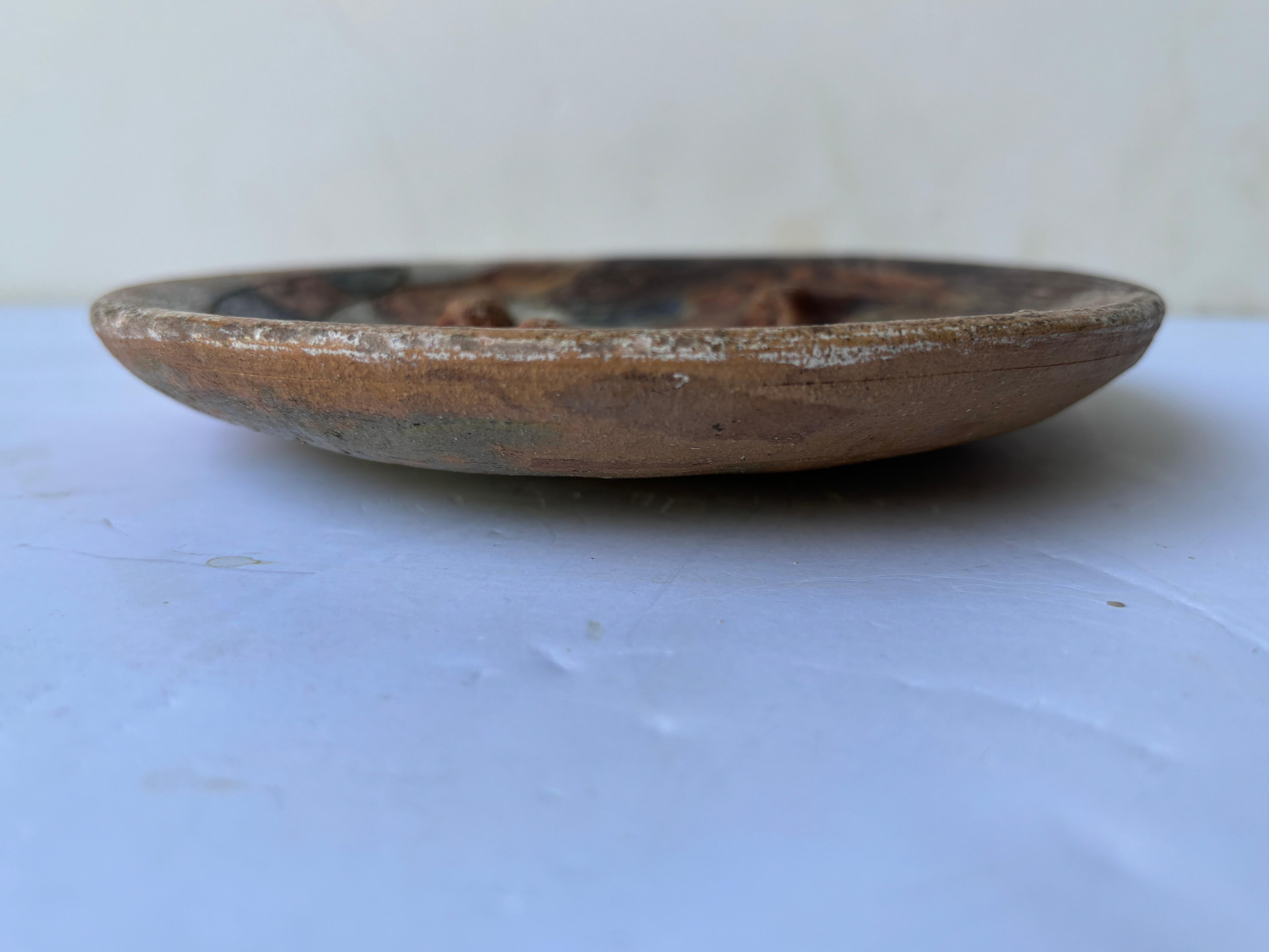 Moderno Piatto moderno in ceramica / terracotta di Dolores Porras .Firmato in vendita