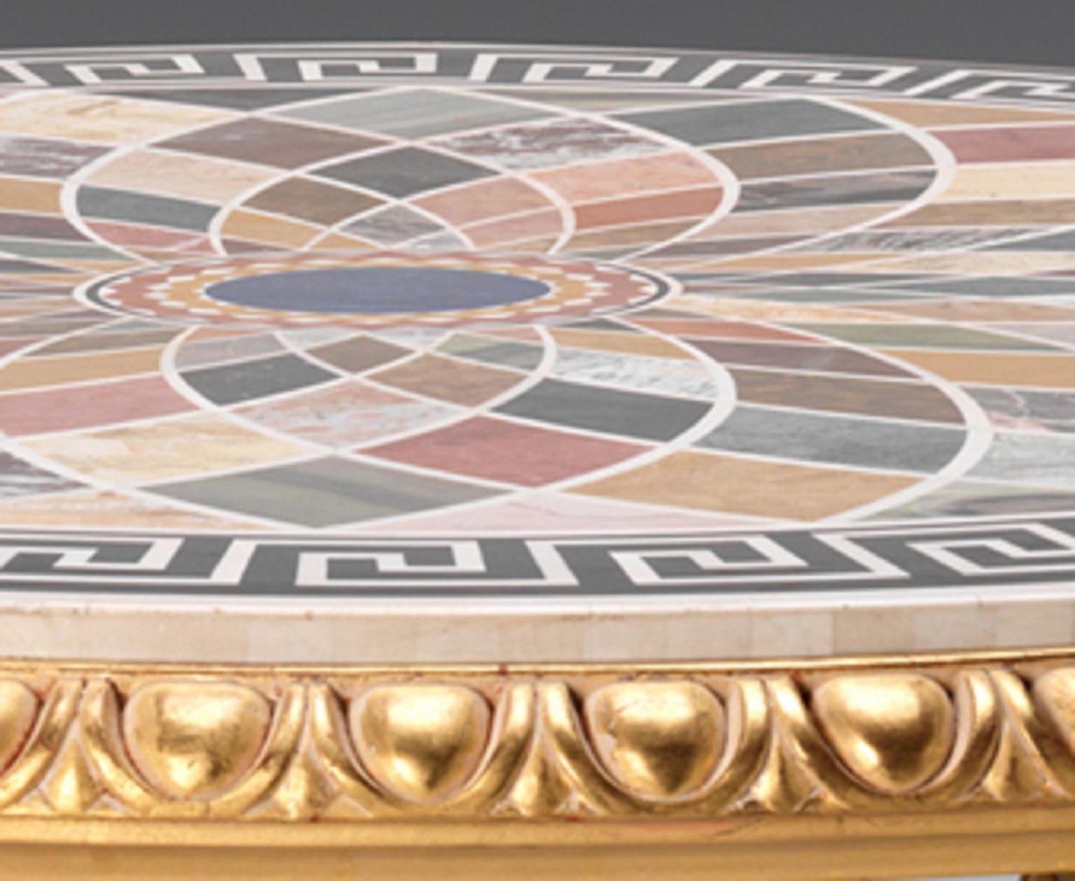 Delphin-Mitteltisch (Regency) im Angebot