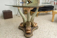 Dolphin Form Centre Table