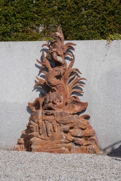 Dolphin from Iron Cast, 19th Century Val D 'Osne