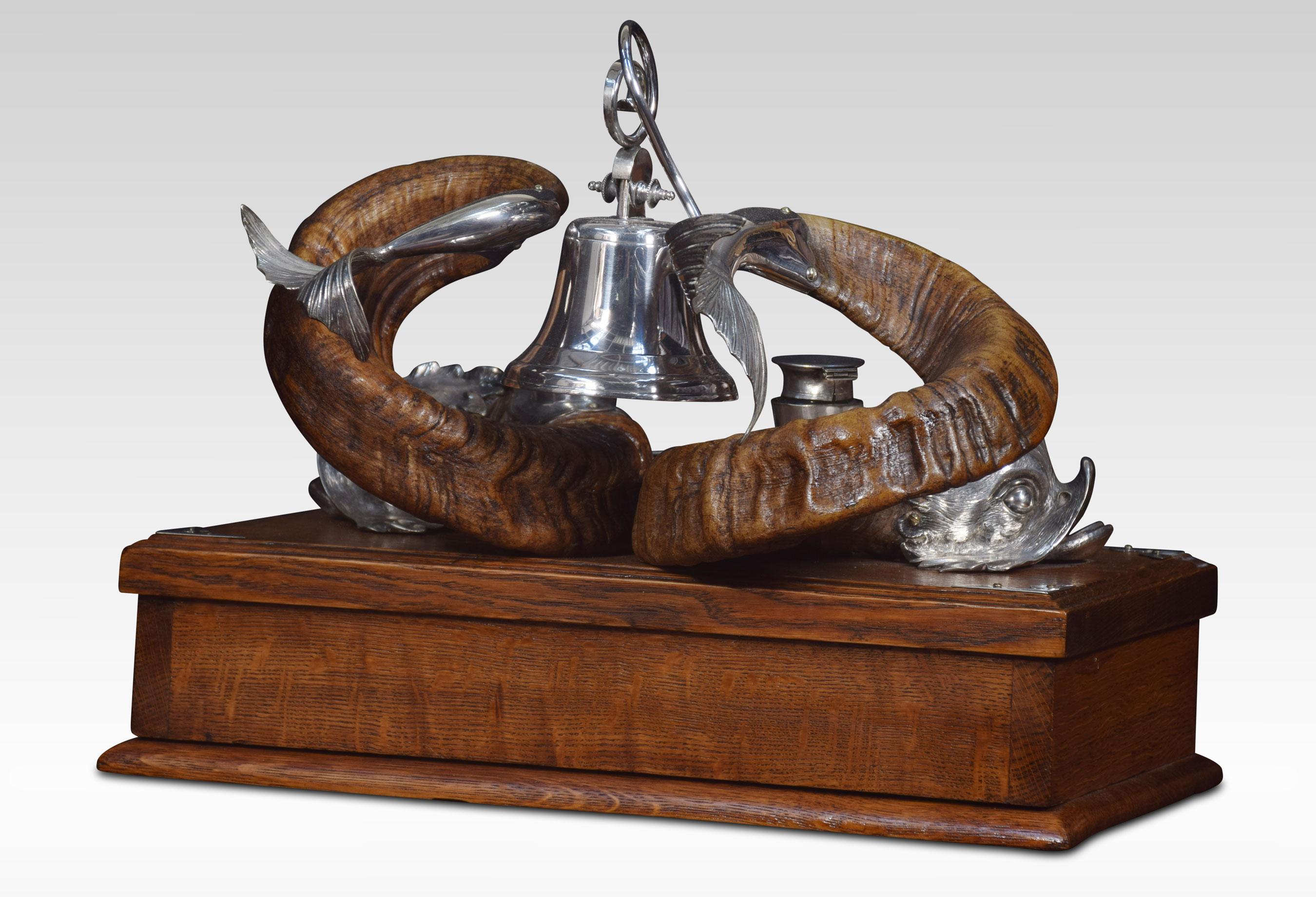 Dolphin Inkstand 4