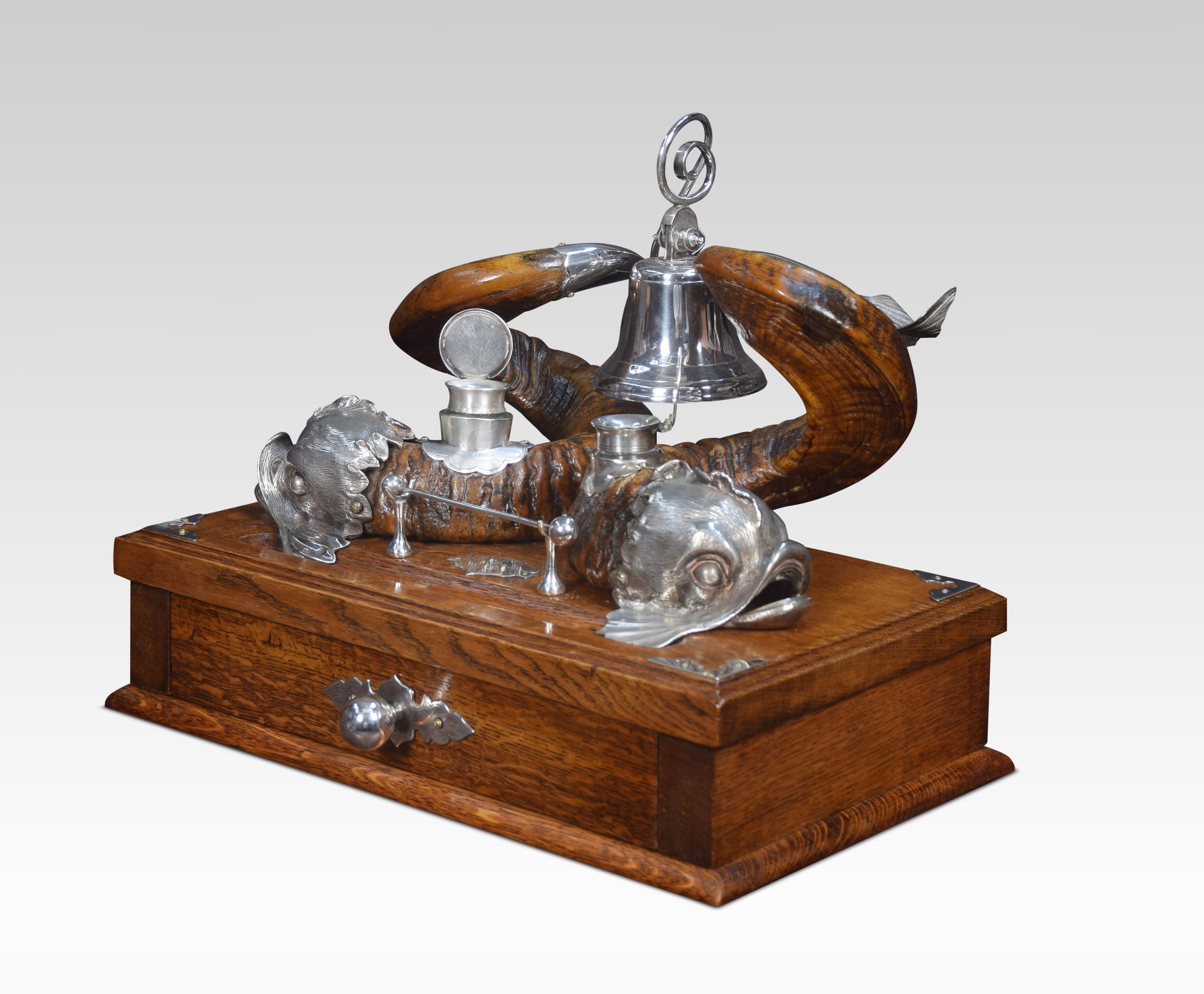 Dolphin Inkstand 1