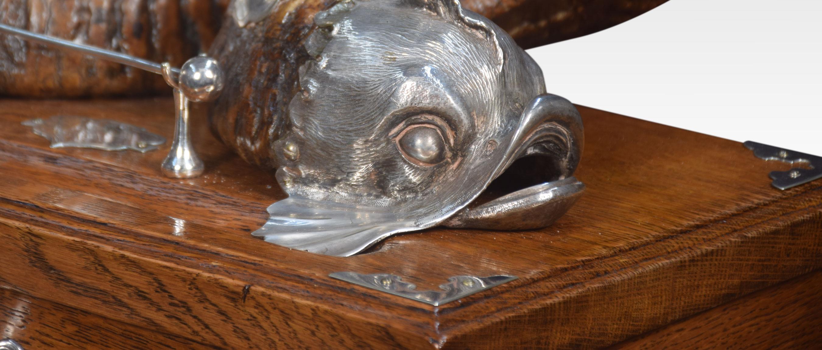 Dolphin Inkstand 2