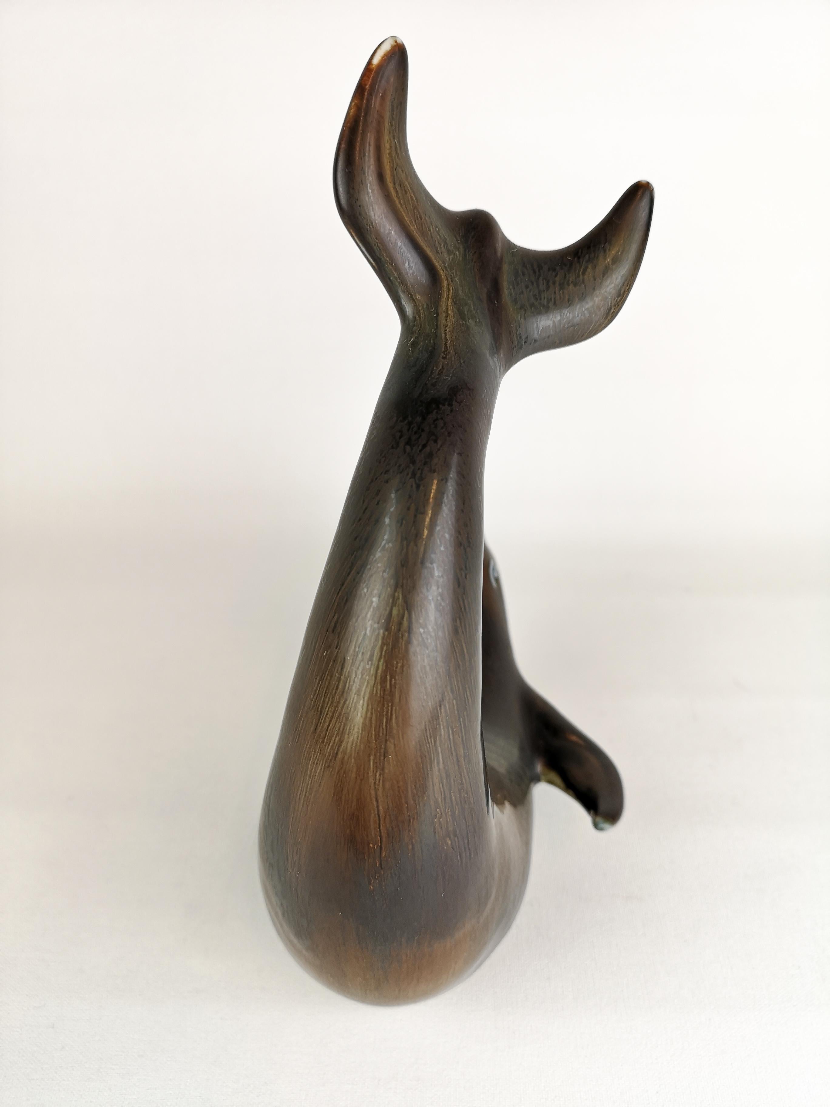 Mid-20th Century Dolphin Rörstrand Gunnar Nylund Sweden