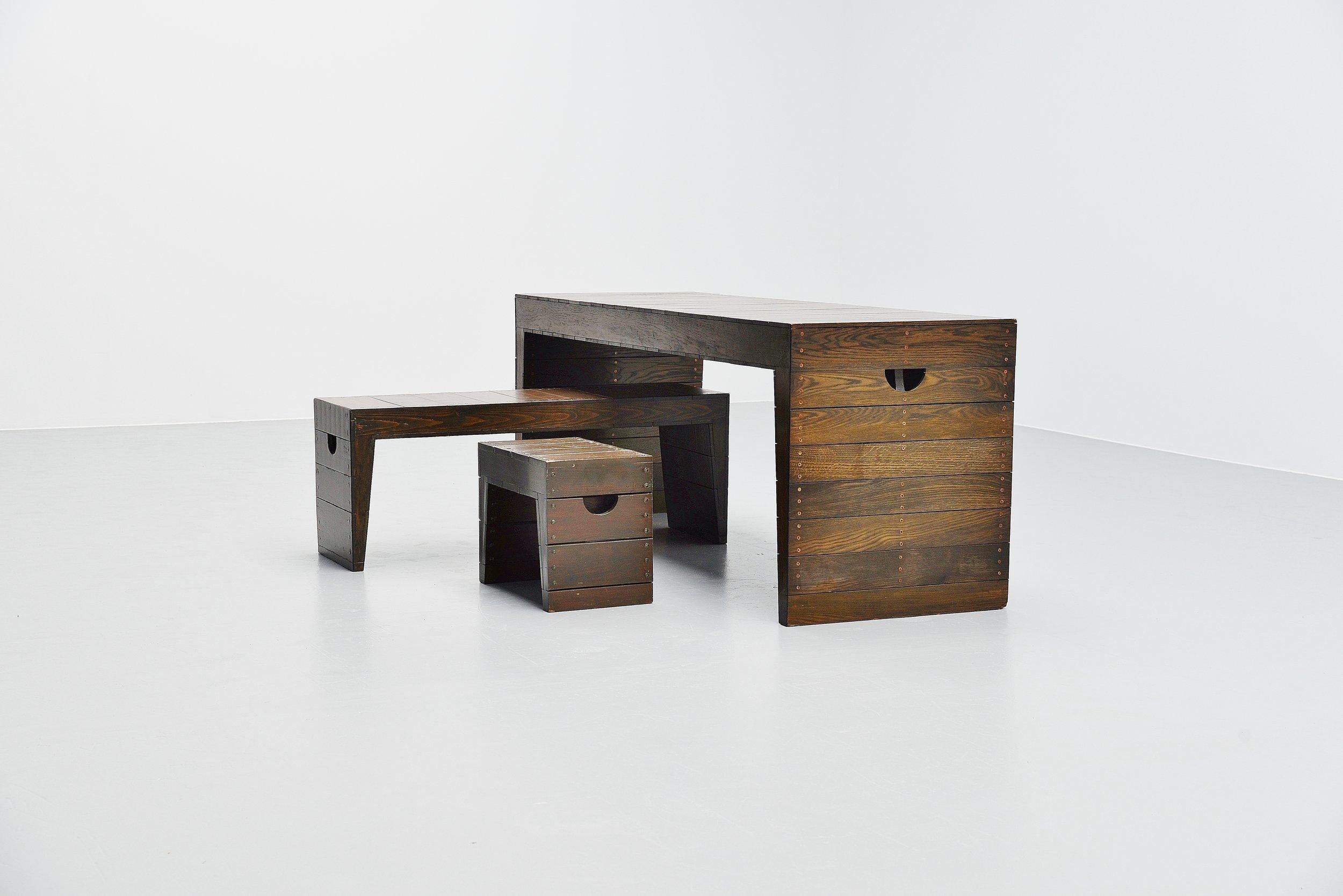 Dom Hans van der Laan Bench for Private House Rosmalen, 1973 3