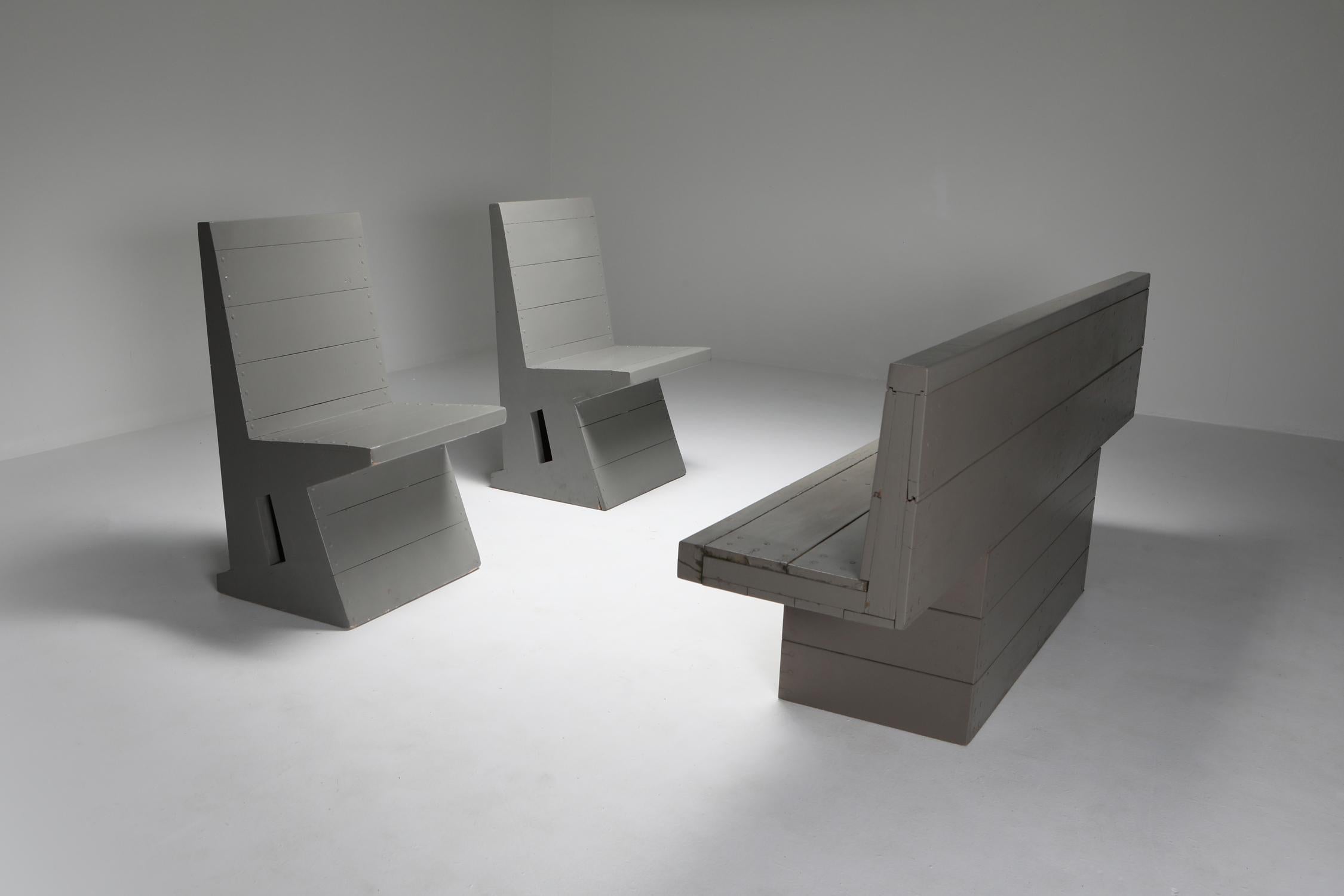 Dom Hans van der Laan Bench 5