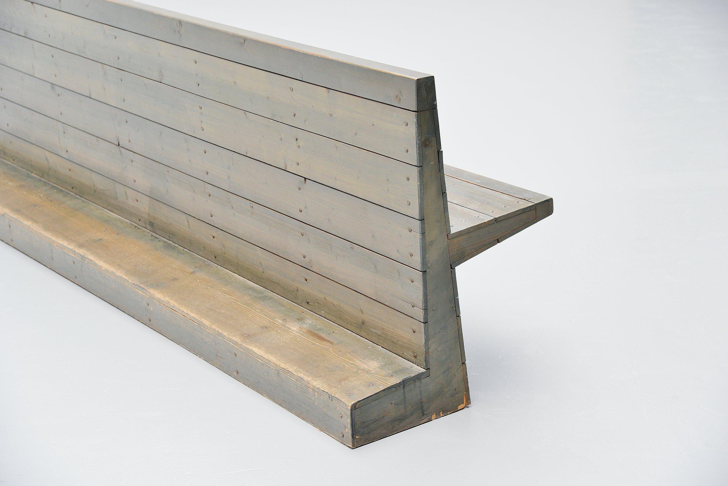 Dom Hans van der Laan Bench for Sint-Willibrorduskerk Almelo, 1964 For Sale 3