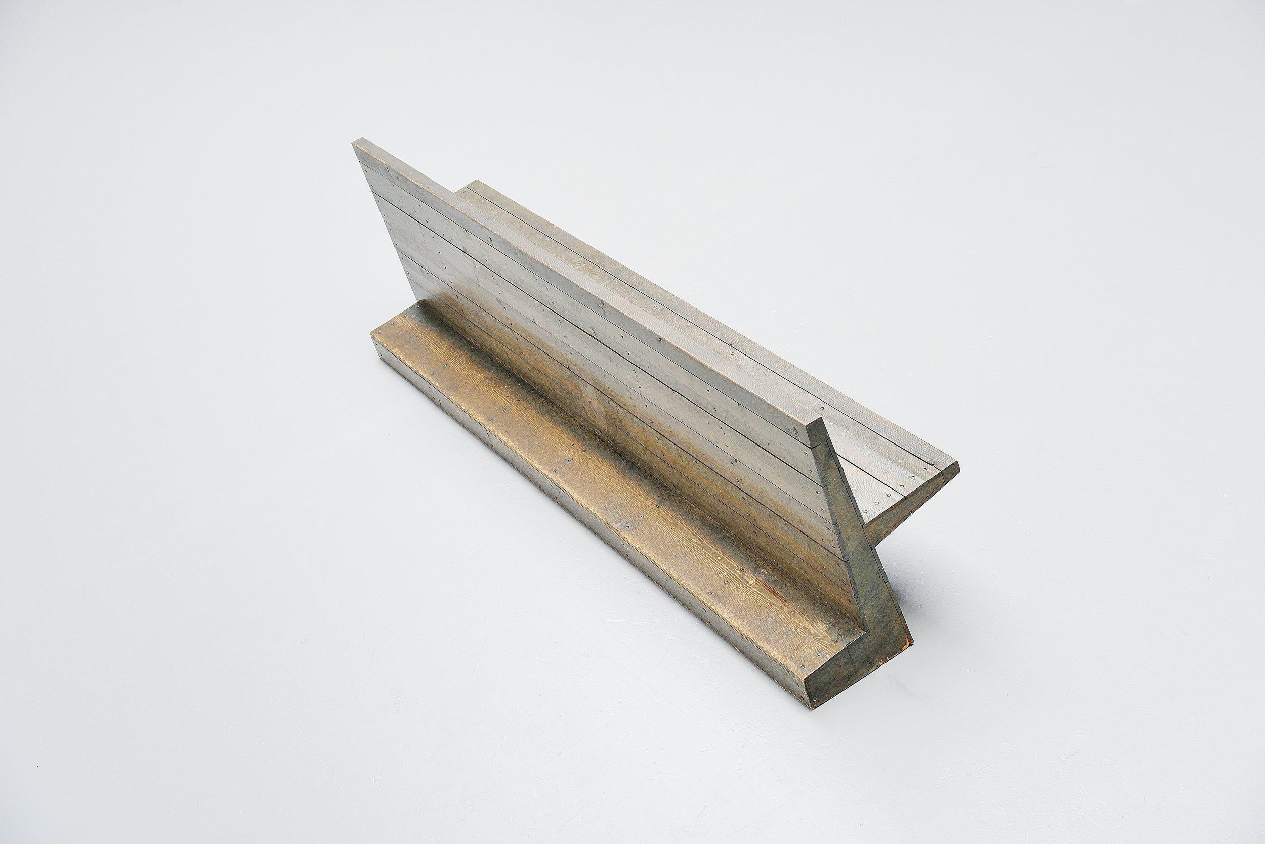 Mid-20th Century Dom Hans van der Laan Bench for Sint-Willibrorduskerk Almelo, 1964 For Sale