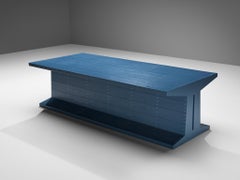 Dom Hans Van Der Laan Dining Table in Blue