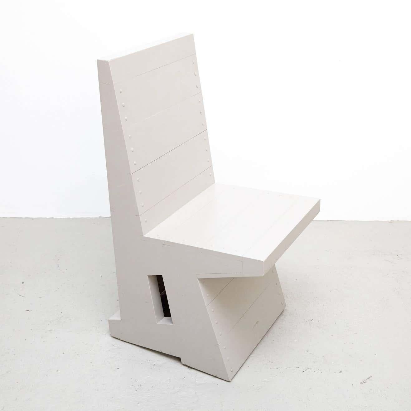 Wood Dom Hans van der Laan Easy Chair