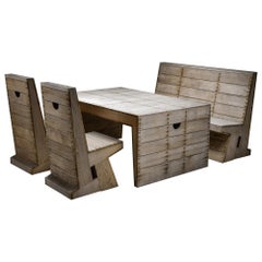 Dom Hans van der Laan & Jan De Jong Outdoor Dining Set