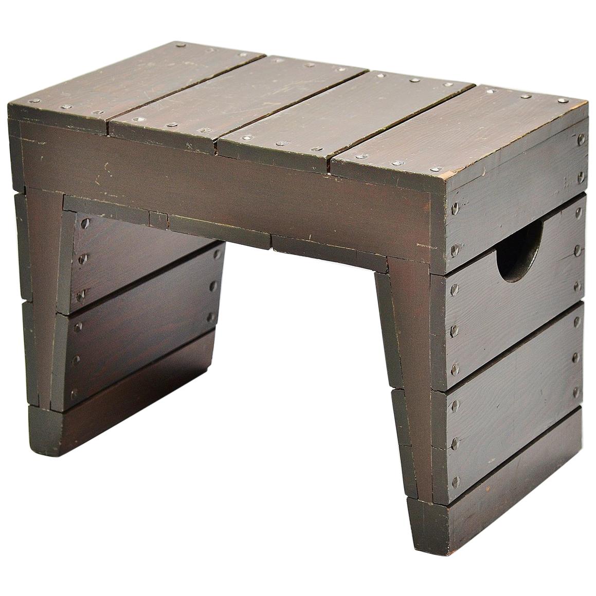 Dom Hans van der Laan Stool for Vincentius a Paulokerk Eindhoven, 1964