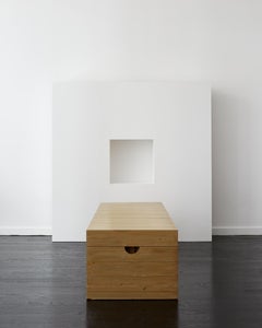 Dom Hans van der Laan Unique Daybed/Bench with Original Drawings c. 1970