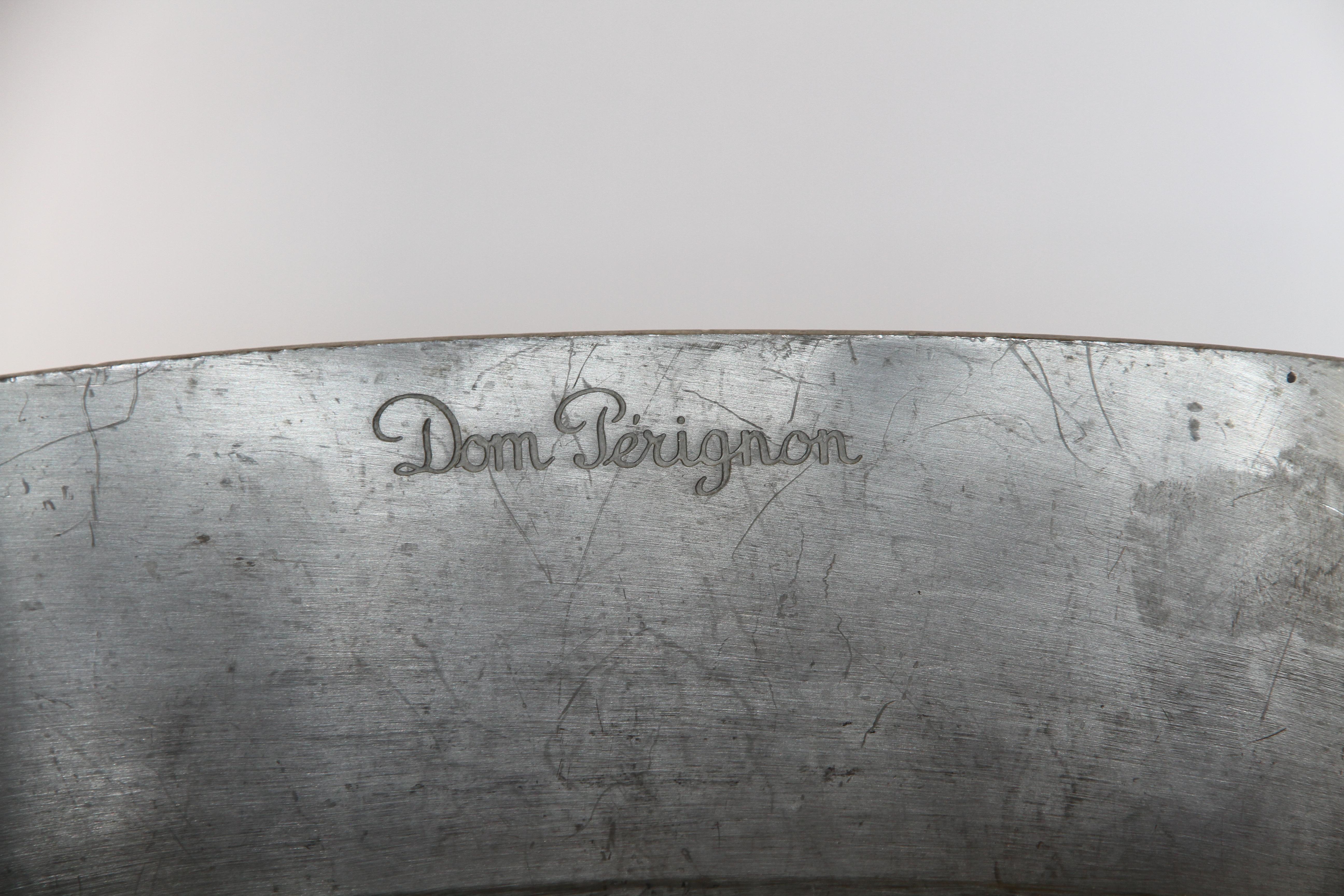 French Dom Perignon Double Champagne Cooler Signed by Martin Szeskely