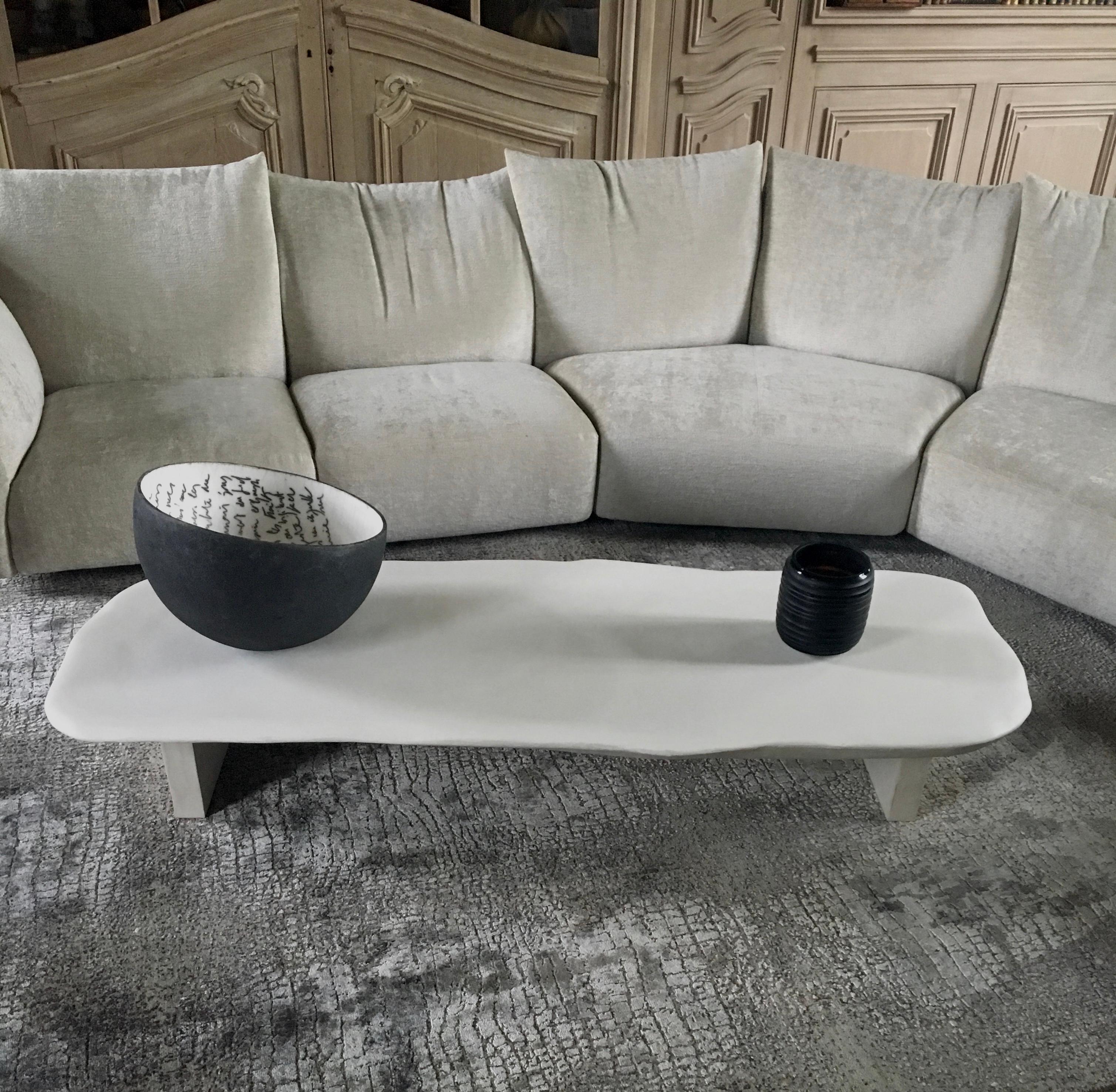 Stone Domaso Coffee Table by Studio Emblématique For Sale