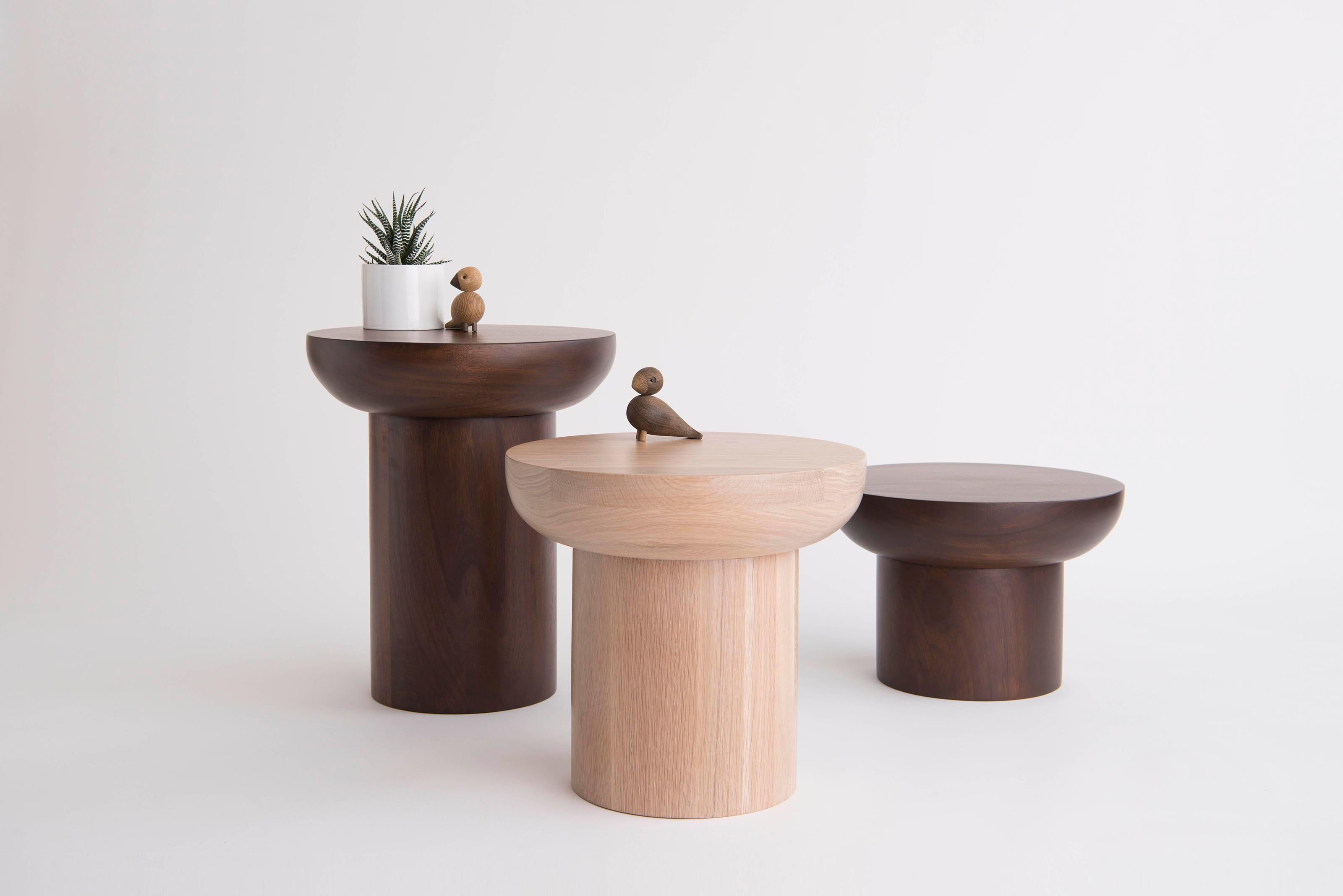 Modern Dombak Medium Side Table by Phase Design For Sale