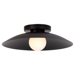 Dome Flush Mount von Research.Lighting, Schwarz, auf Bestellung gefertigt