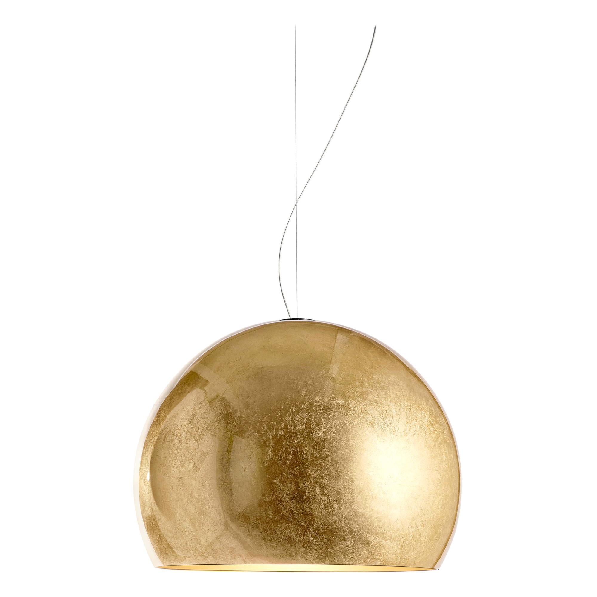 Dome Gold Leaf Suspension For Sale