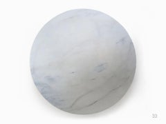 DOME - Luminaire moderne pour murs et plafonds, marbre sculpté, 100 cm